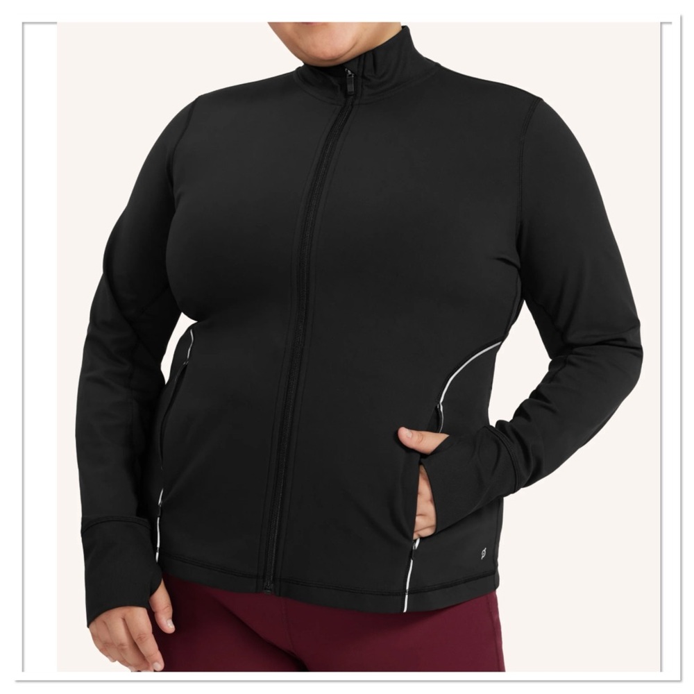 Peloton Women's CADENT RUN JACKET Sz 3X Reflective Fitted NWT